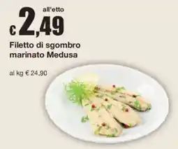Sì con te Filetto di sgombro marinato Medusa offerta
