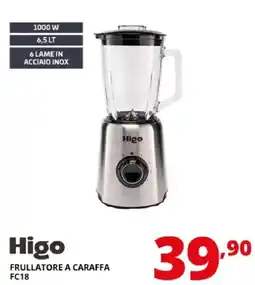 Comet Higo frullatore a caraffa offerta