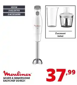 Comet Moulinex mixer a immersione easychef dd4521 offerta