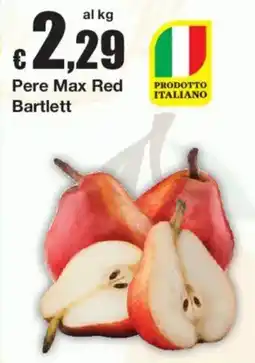 Sì con te Pere Max Red Bartlett offerta