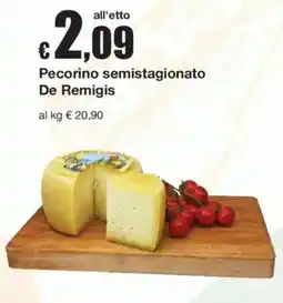 Sì con te Pecorino semistagionato De Remigis offerta