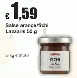Sì con te Salse arance/fichi Lazzaris offerta