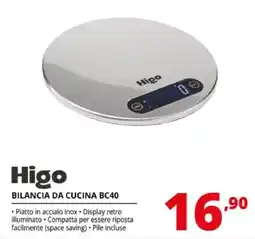 Comet Higo bilancia da cucina bc40 offerta