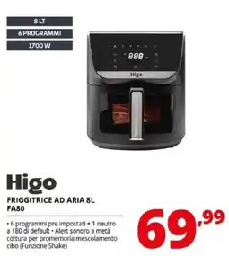 Comet Higo friggitrice ad aria 8l offerta