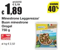 Sì con te Minestrone Leggerezza Orogel offerta