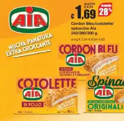 Sì con te Cordon Bleu di pollo Aia offerta