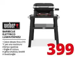 Comet Weber barbecue elettrico Lumin1501652 offerta