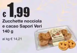Sì con te Zucchette nocciola e cacao Saporiveri offerta
