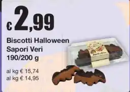Sì con te Biscotti Halloween Saporiveri offerta