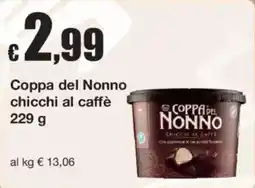 Sì con te Coppa del Nonno chicchi al caffè offerta