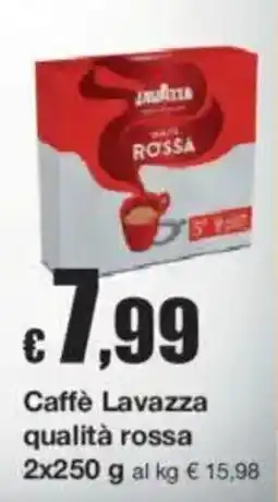 Sì con te Caffè Lavazza qualità rossa offerta