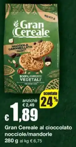 Sì con te Gran Cereale al cioccolato nocciole/mandorle offerta