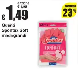 Sì con te Guanti Spontex Soft offerta