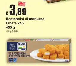 Sì con te Bastoncini di merluzzo Frost offerta