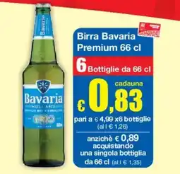 Sì con te Birra Bavaria Premium offerta