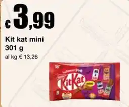 Sì con te Supermercati Kit kat mini offerta