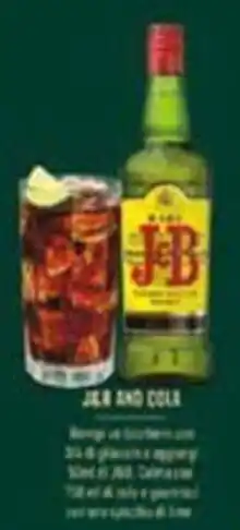 Sì con te Supermercati J&B and cola offerta