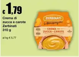 Sì con te Supermercati Crema di zucca e carote Zerbinati offerta