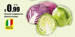 Sì con te Supermercati Cavolo cappuccio bianco/rosso offerta