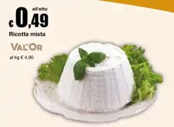 Sì con te Supermercati Ricotta mista VAL*OR offerta