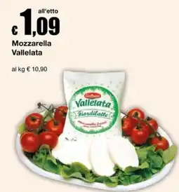 Sì con te Supermercati Mozzarella Vallelata offerta