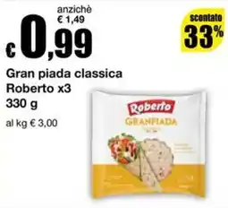 Sì con te Supermercati Gran piada classica Roberto offerta