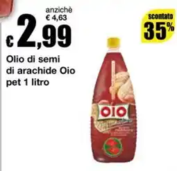 Sì con te Supermercati Olio di semi di arachide Oio offerta