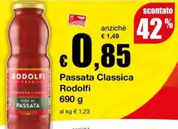 Sì con te Supermercati Passata Classica Rodolfi offerta