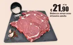 Sì con te Bistecca senza osso di bovino adulto offerta