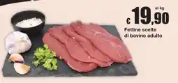 Sì con te Fettine scelte di bovino adulto offerta