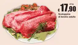 Sì con te Scaloppine di bovino adulto offerta
