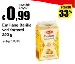 Sì con te Supermercati Emiliane Barilla offerta