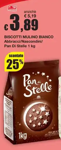 Sì con te Biscotti Mulino Bianco Abbracci/Nascondini/ Pan Di Stelle offerta