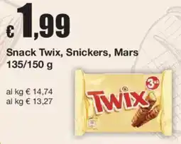Sì con te Snack Twix offerta