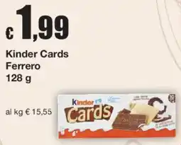 Sì con te Kinder Cards Ferrero offerta