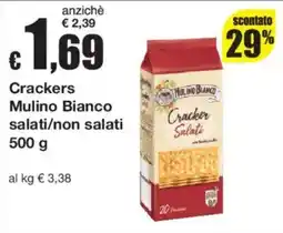Sì con te Crackers Mulino Bianco offerta