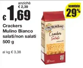 Crackers Mulino Bianco