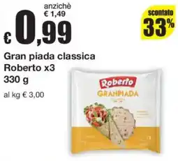 Sì con te Gran piada classica Roberto offerta