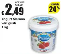 Sì con te Yogurt Merano vari gusti offerta