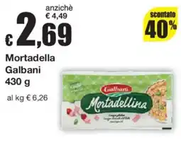 Sì con te Mortadellina Galbani offerta