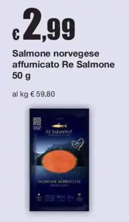 Sì con te Salmone norvegese affumicato Re Salmone offerta