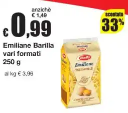 Sì con te Emiliane Barilla offerta