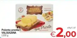 Despar Polenta pronta Valsugana offerta