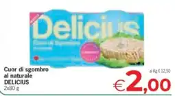 Despar Cuor di sgombro al naturale Delicius offerta