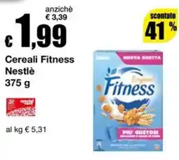 Sì con te Supermercati Cereali Fitness Nestlé offerta