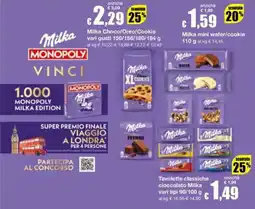Sì con te Supermercati Milka Choco/Oreo/Cookie offerta
