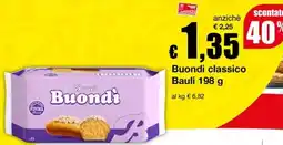 Sì con te Supermercati Buondì classico Bauli offerta