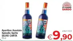 Despar Aperitivo Assoluto Spinello Spritz Silvio Carta offerta
