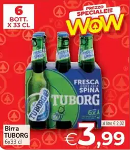 Despar Birra Tuborg offerta