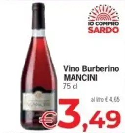 Despar Vino Burberino Mancini offerta